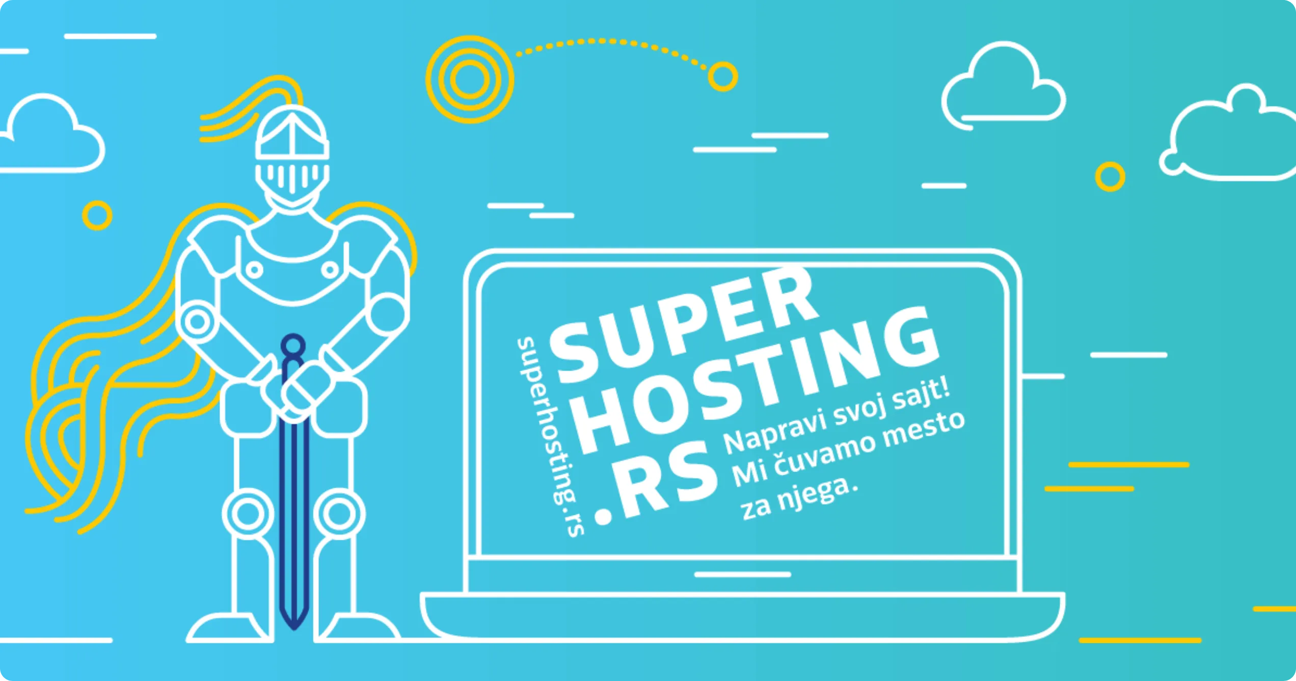 SuperHosting - hosting i server infrastruktura Infinito Ads